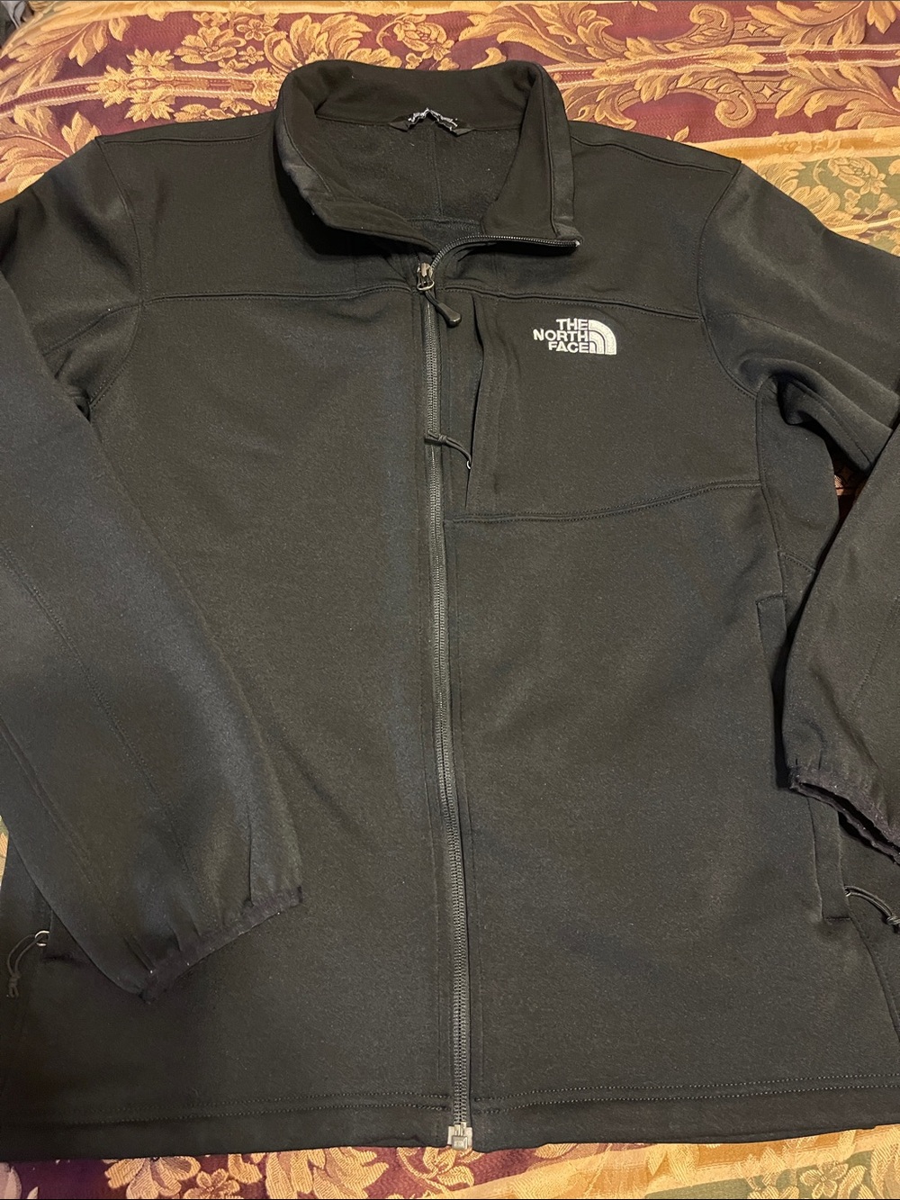 The North Face Men's Black Lightweight Full-Zip Shirt Jacket